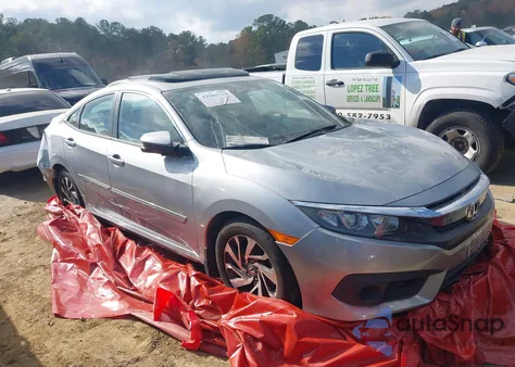 2018 Honda Civic Ex из США, поврежденный, VIN 2HGFC2F86JH570495